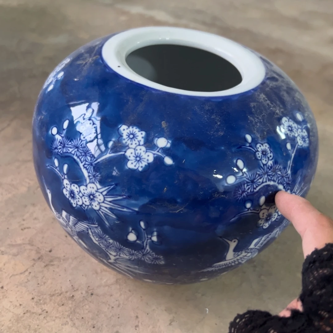 瓷片微瑕青花瓷器工艺难得