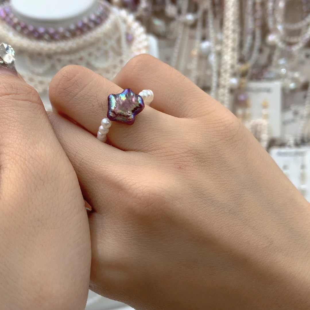 颈饰合金淡水珍珠