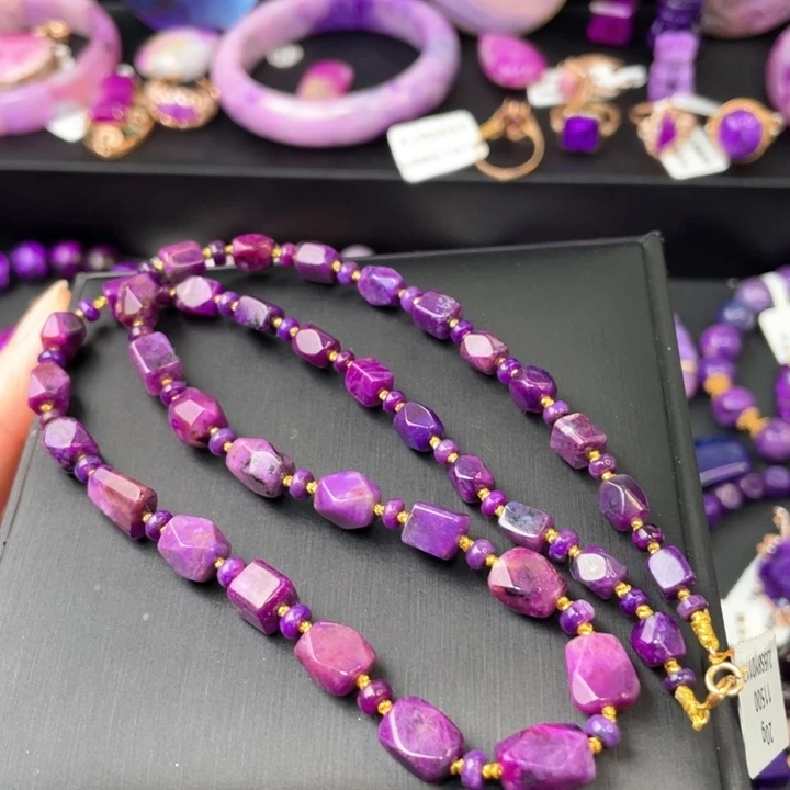 苏纪石（舒俱来）颈饰未镶嵌