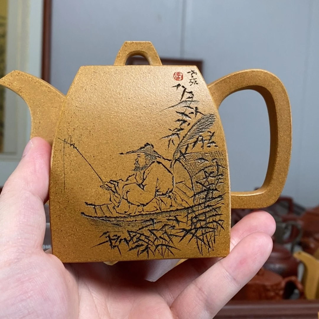 茶壶紫砂原矿泥料传统工艺制作