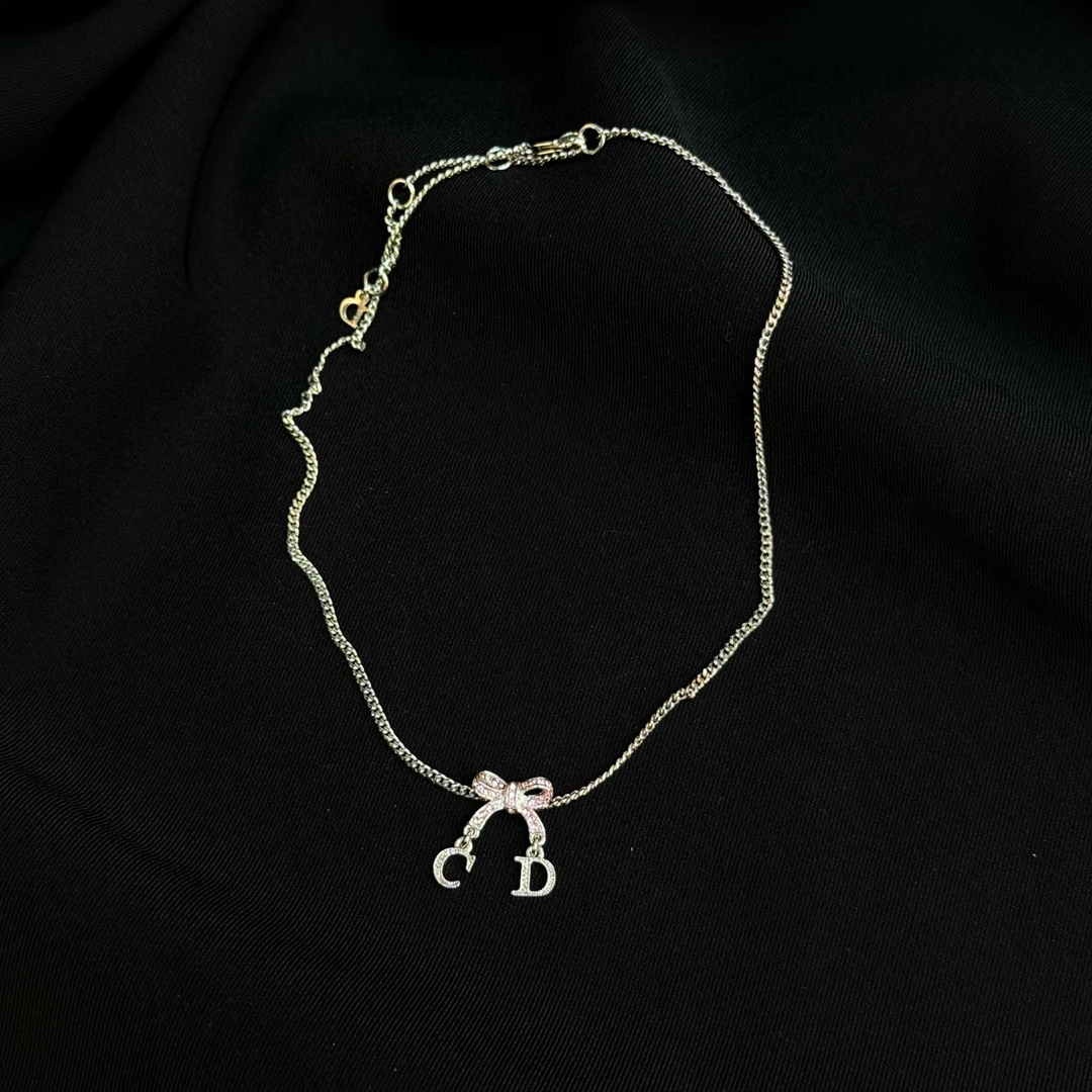 99新 DIOR/迪奥 乱乱子中古汉堡/项链/17960238