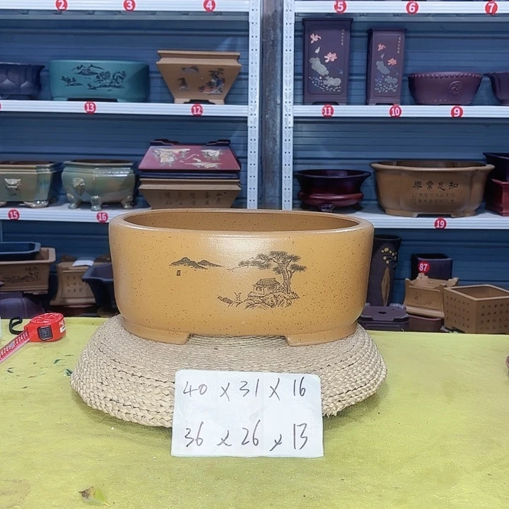 紫砂花盆宜兴紫砂厂