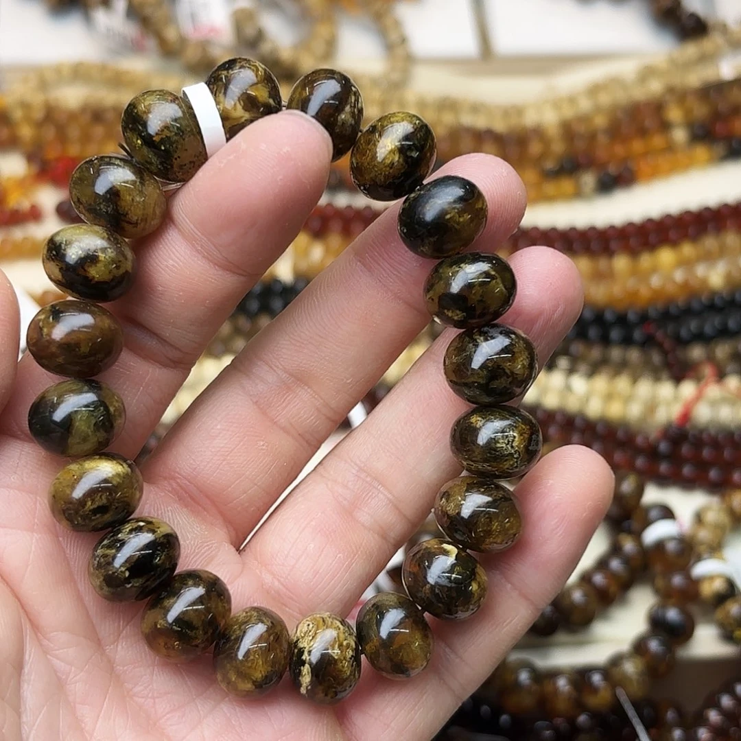 妙***祥琥珀未镶嵌裸石十三90835