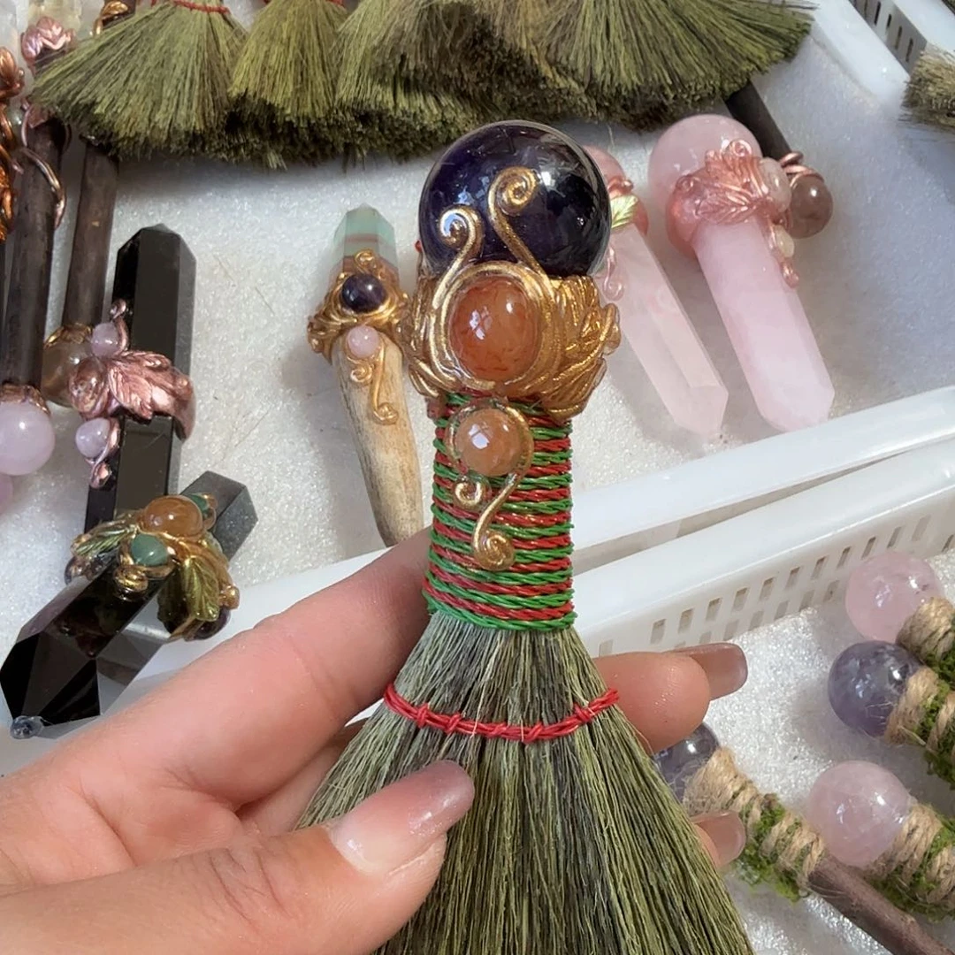 水晶手链22K金镶嵌紫水晶