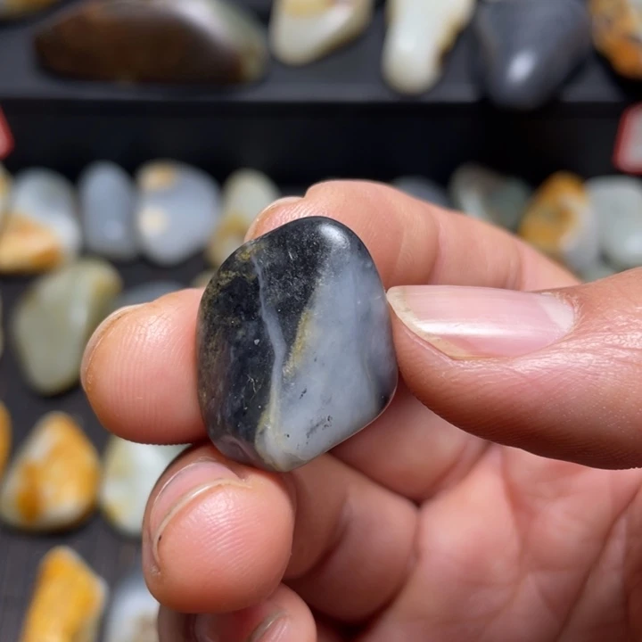 和田玉未镶嵌挂件55