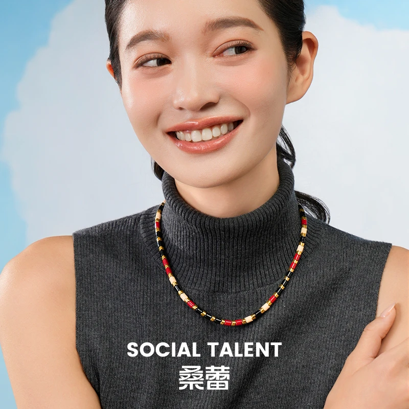 合金珐琅项链 【沙漠玫瑰涟漪珠】桑蕾SocicalTalent刘孜联名款项链