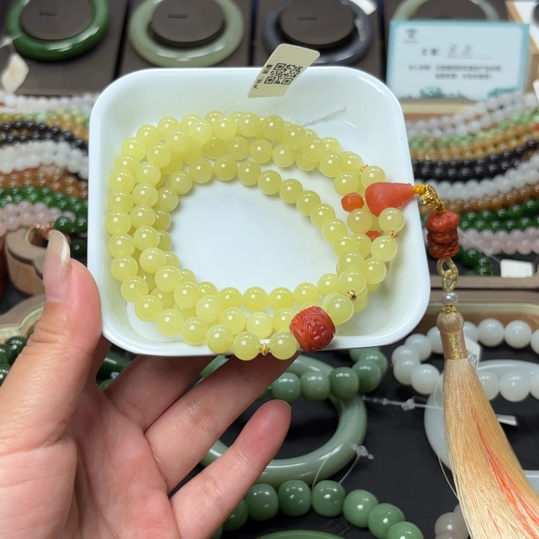 未镶嵌手串和田玉