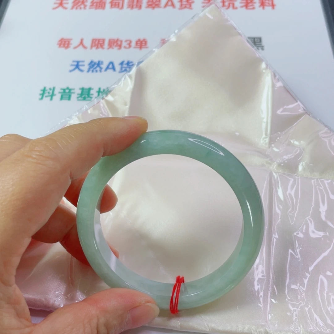 @***N翡翠未镶嵌手镯天然翡翠手镯