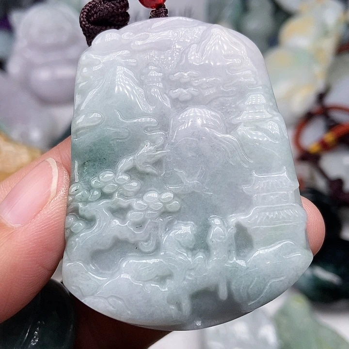 未镶嵌挂件翡翠翡翠