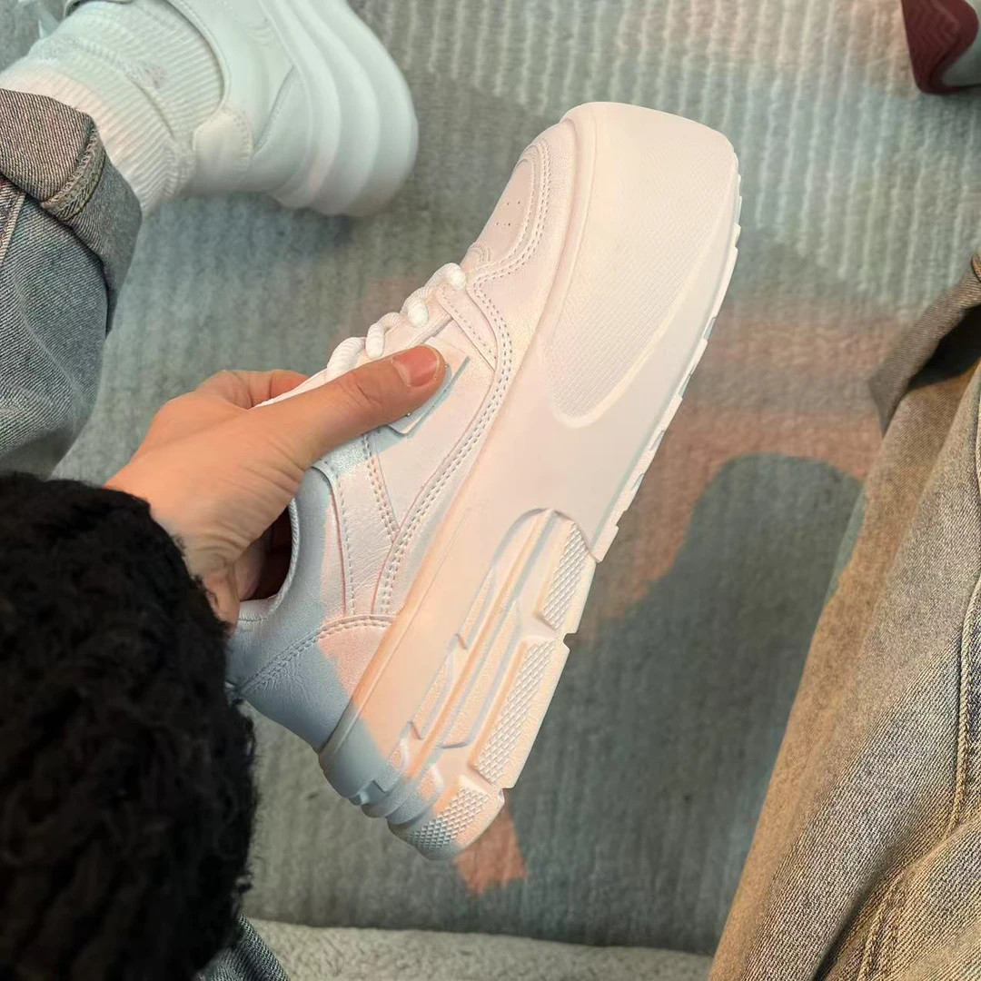 厚底小白鞋增高女鞋休闲鞋