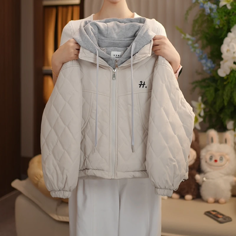 女童加厚假两件外套2025秋冬装新款儿童洋气时尚保暖上衣WT-29061