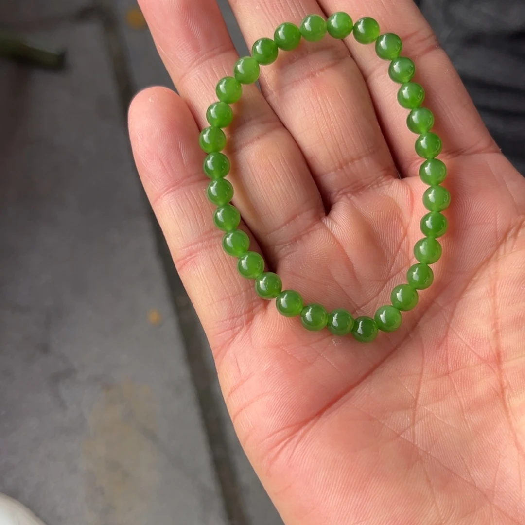 未镶嵌手链和田玉（碧玉）