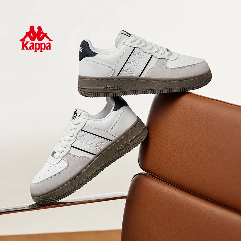 Kappa卡帕板鞋男女低帮潮鞋爆款厚底百搭运动休闲鞋子K0FZ5CC06CJ