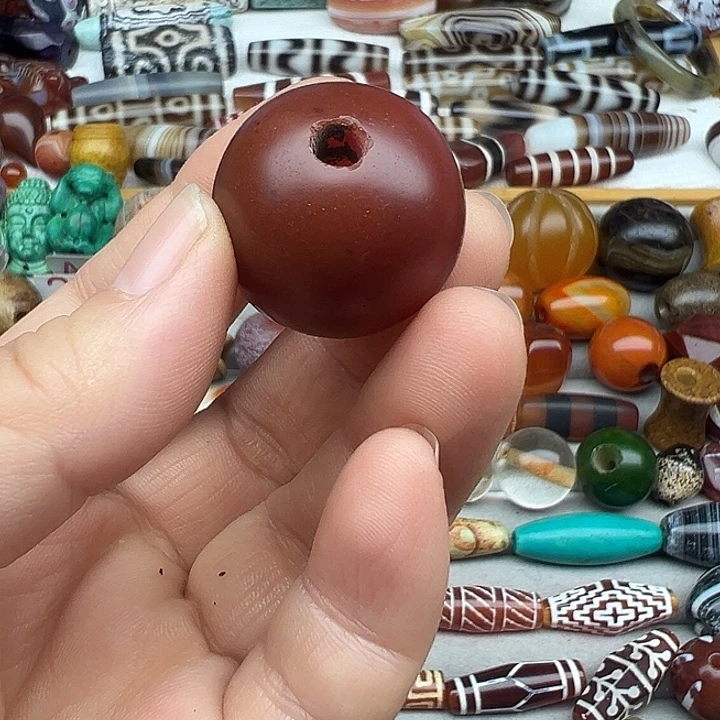 蓝***云玛瑙/玉髓合金颈饰