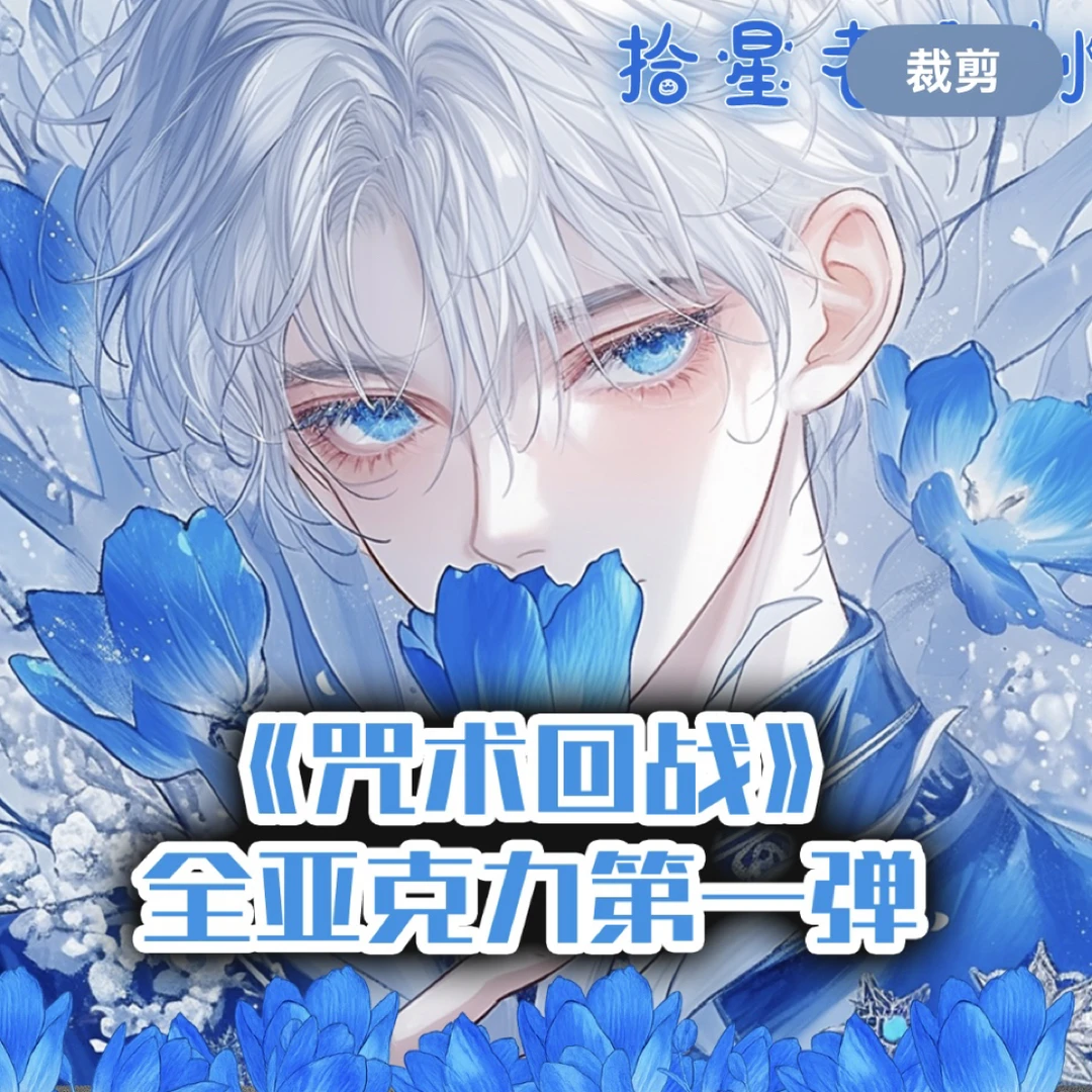 拾星者文创《咒术回战》第一弹全亚克力色纸