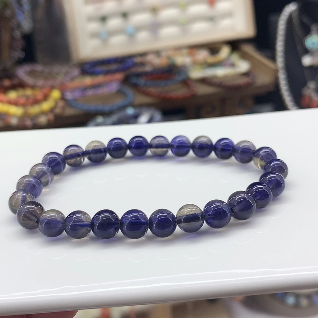 【闪购商品】堇青石手串未镶嵌手串