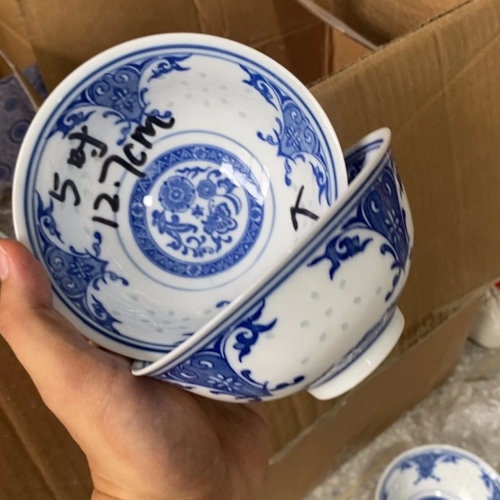 碗景德镇高温细白瓷餐具