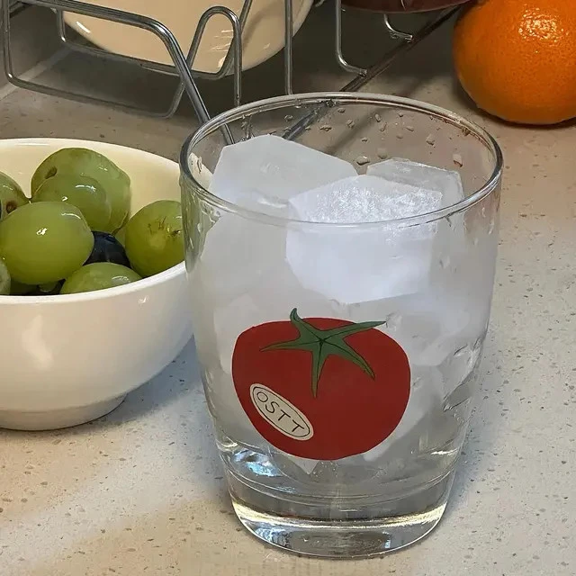 一个伟大的番茄玻璃杯