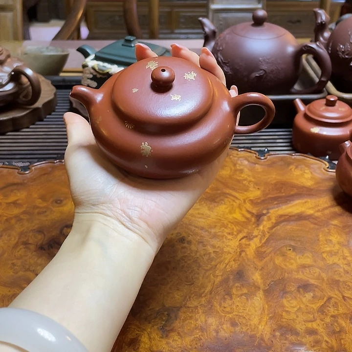 茶壶紫砂全全手工打造