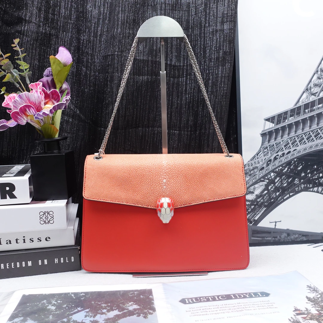 95新 BVLGARI/宝格丽 单肩包/T10224039