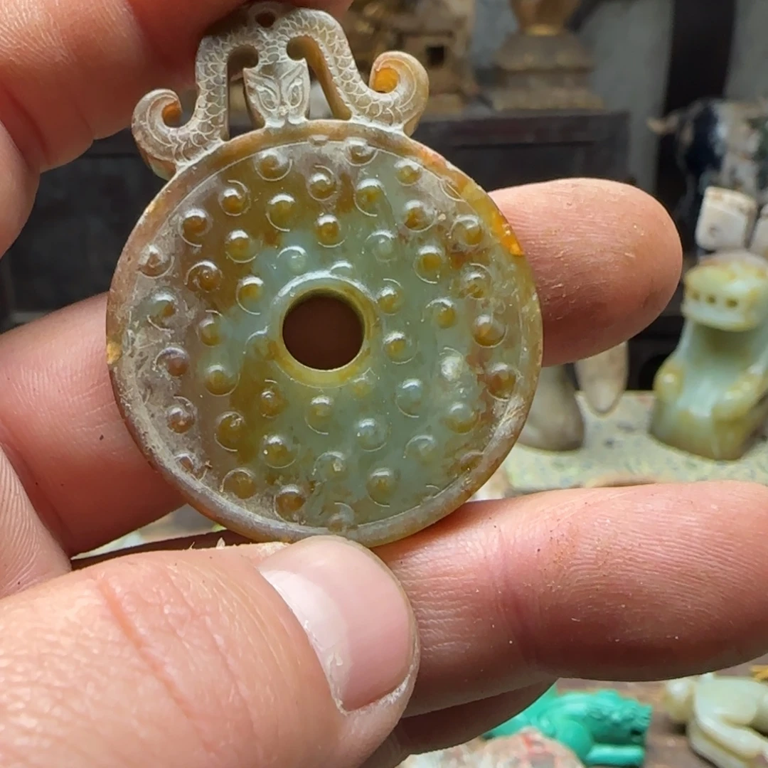 和田玉（糖玉）未镶嵌挂件