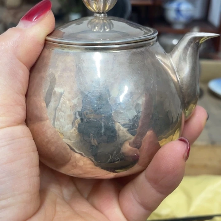 用***0银中古工艺品摆件