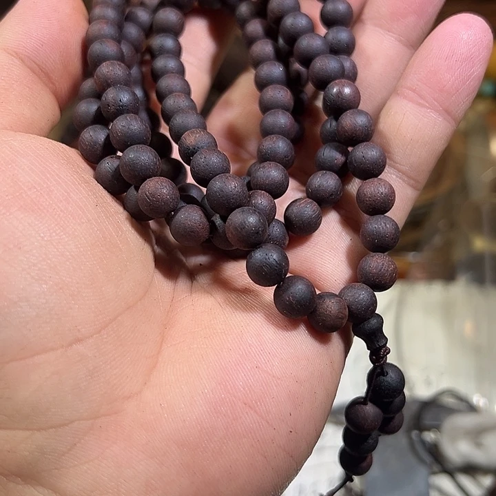 降真香手串/手链悠*0.8x108黄油全品麻丝金丝