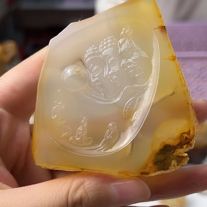 未镶嵌颈饰玛瑙/玉髓