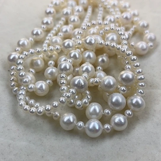 淡水珍珠未镶嵌颈饰日**丽