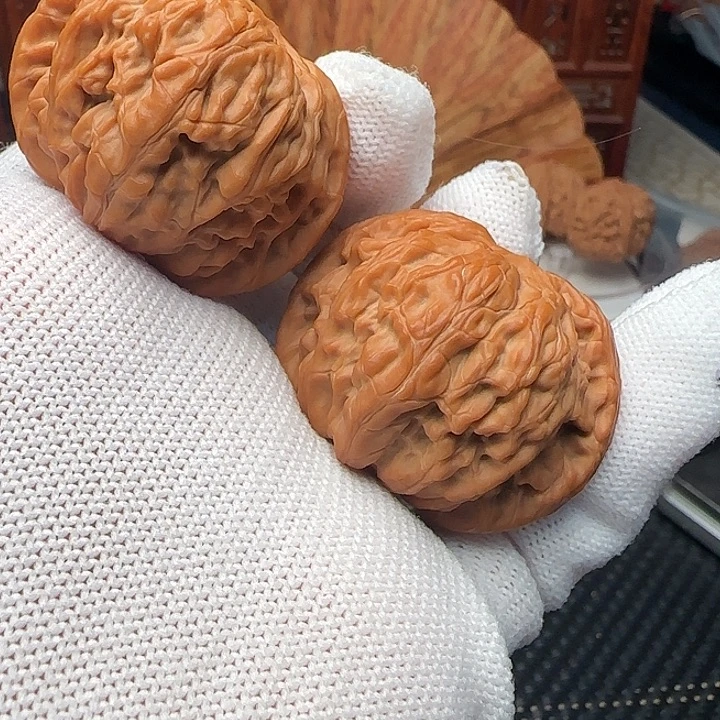 吊坠文玩核桃全品货头闷尖磨40➕