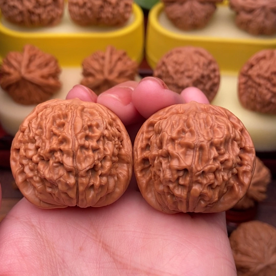 文玩核桃把件野生莲花37