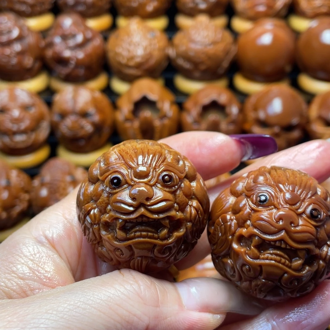 把件橄榄核橄榄球