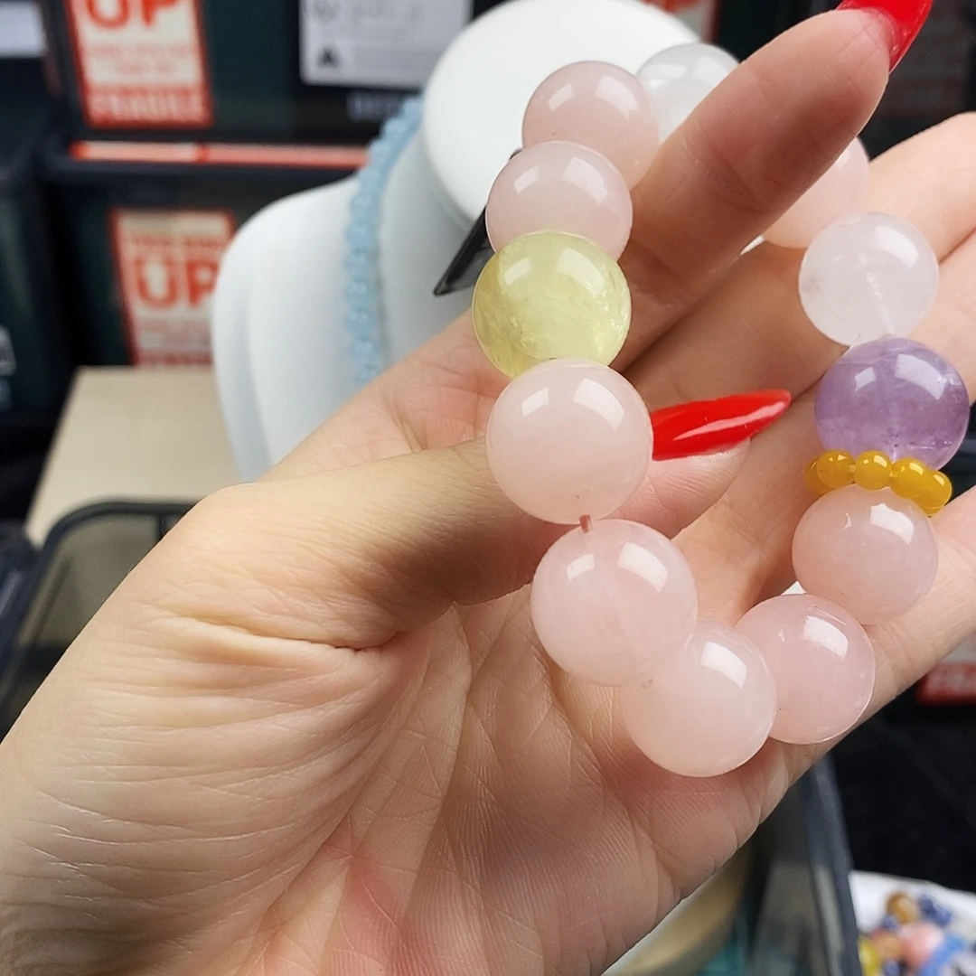 银S925镶嵌水晶手链