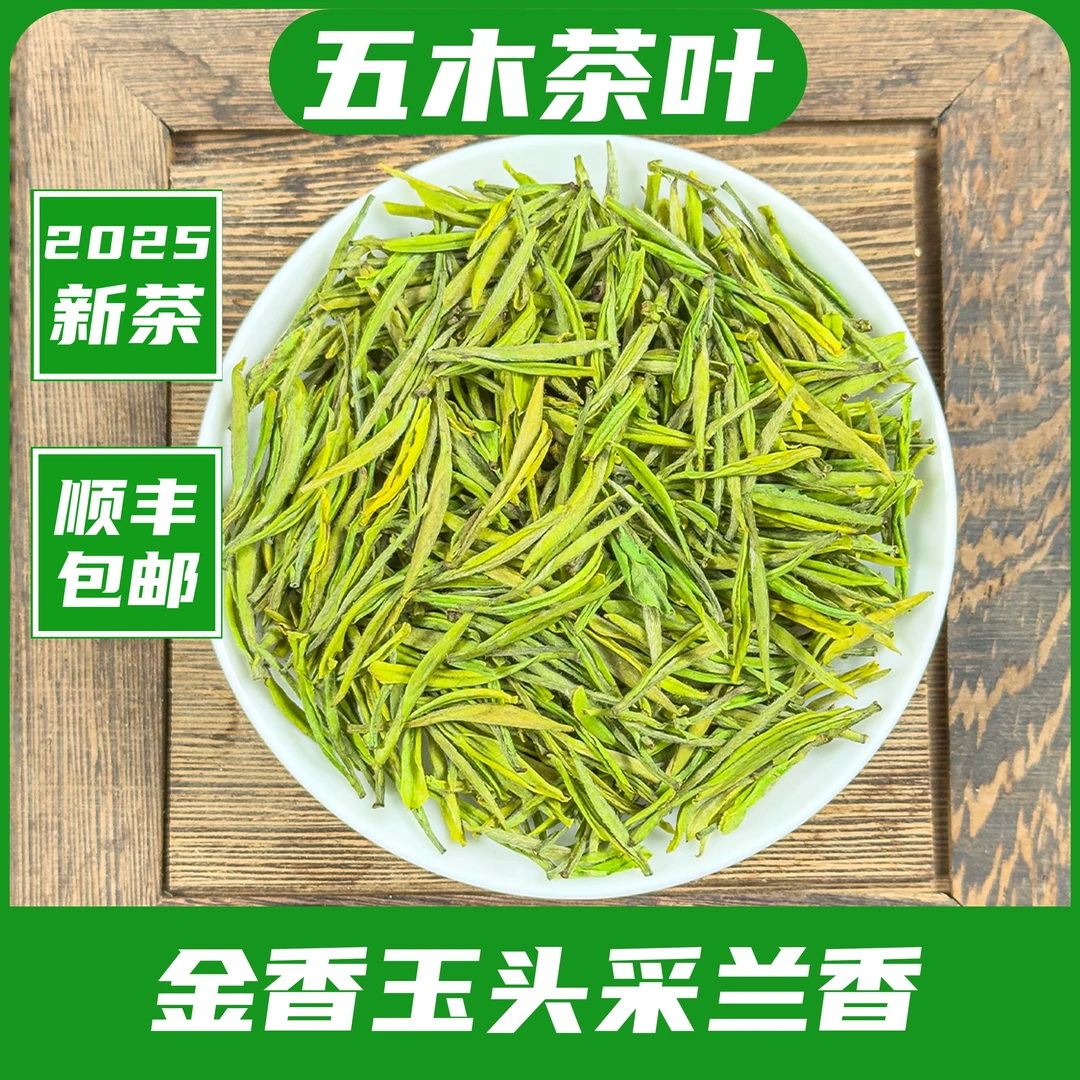 2025新茶明前头春松阳高山金香玉茶叶兰香鲜爽W【五木J65】