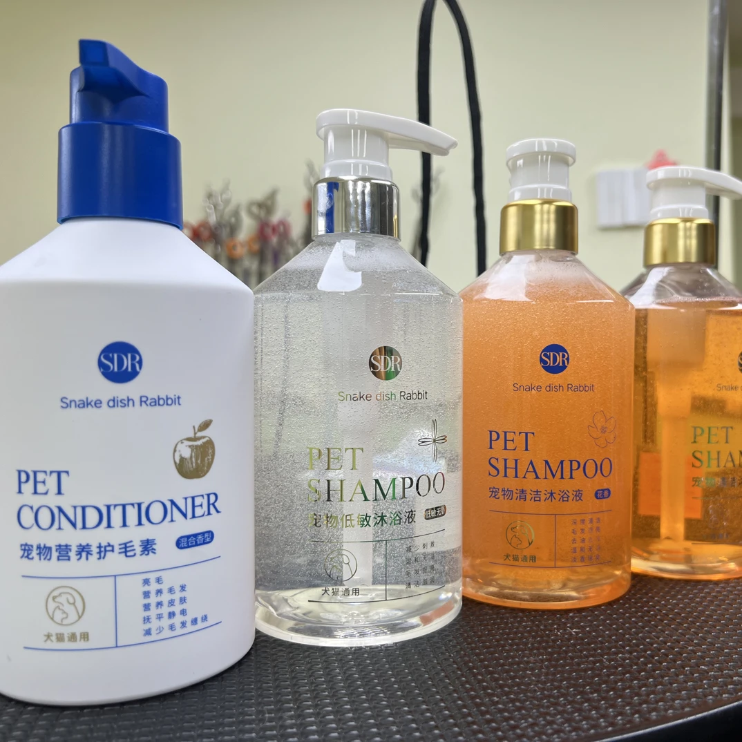 SDR去味除臭宠物香波滋润蓬松护毛素发猫猫狗狗沐浴露洗澡通用
