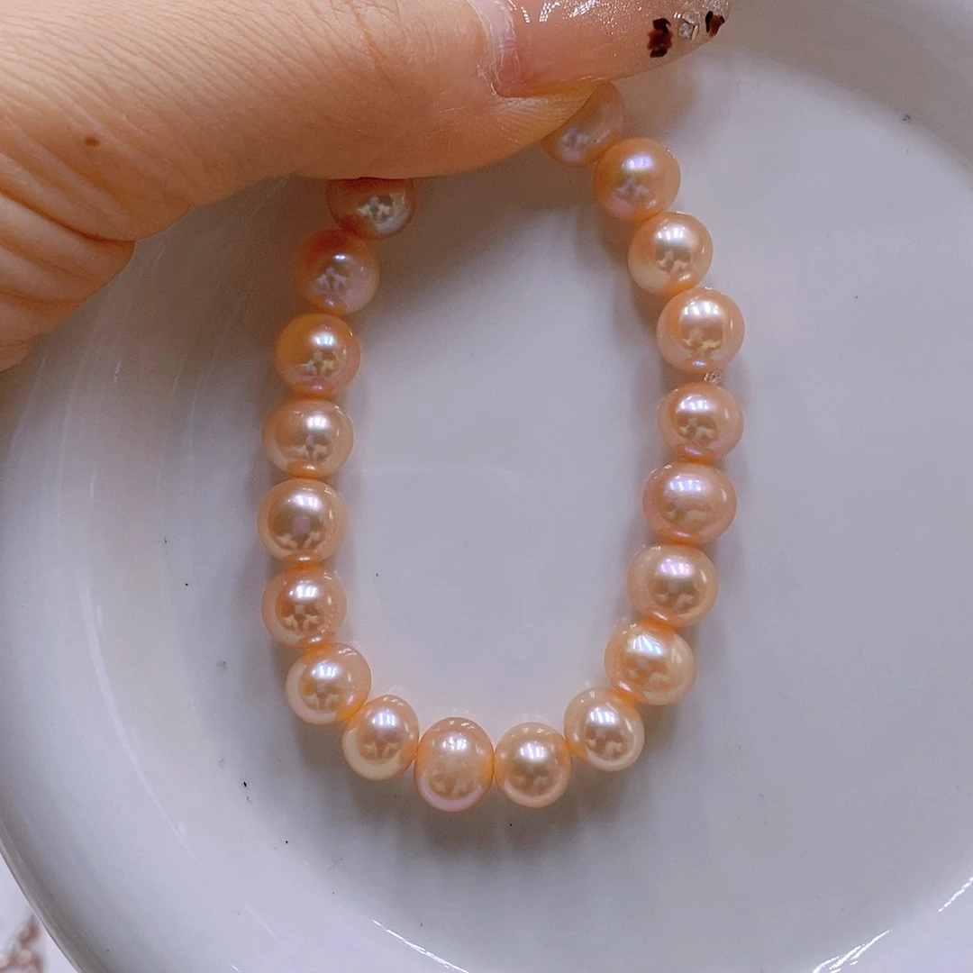 颈饰银S925镶嵌淡水珍珠