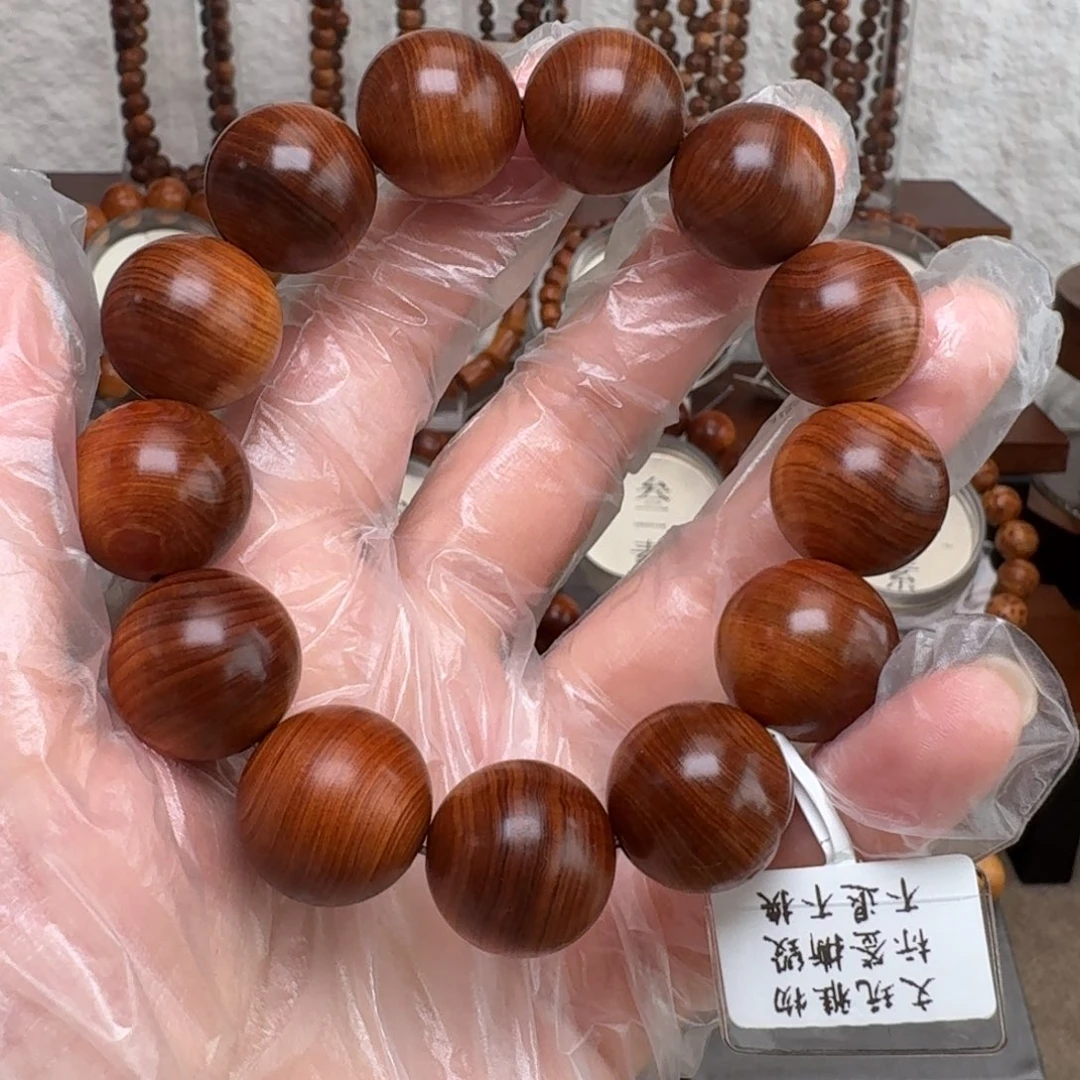 柏木（崖柏）手串/手链1.8精品黑油