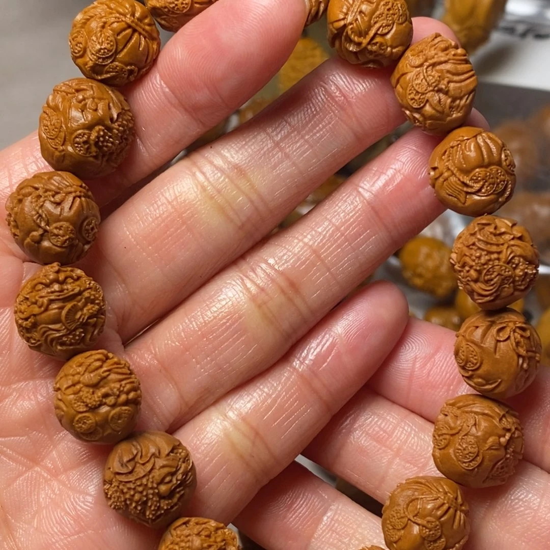 橄榄核手串/手链金蟾小桃核