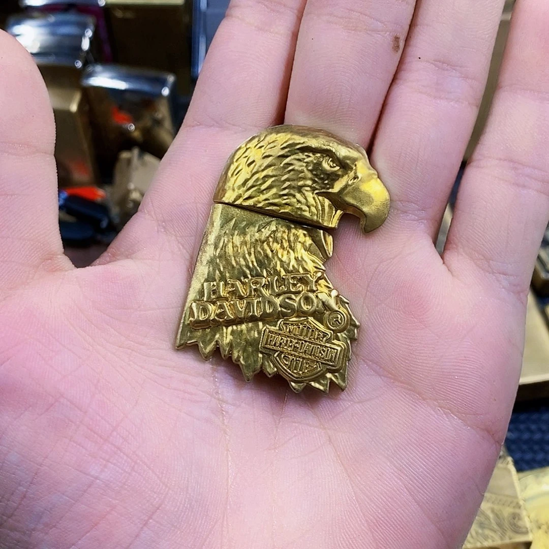 战壕黄铜猎鹰贴章