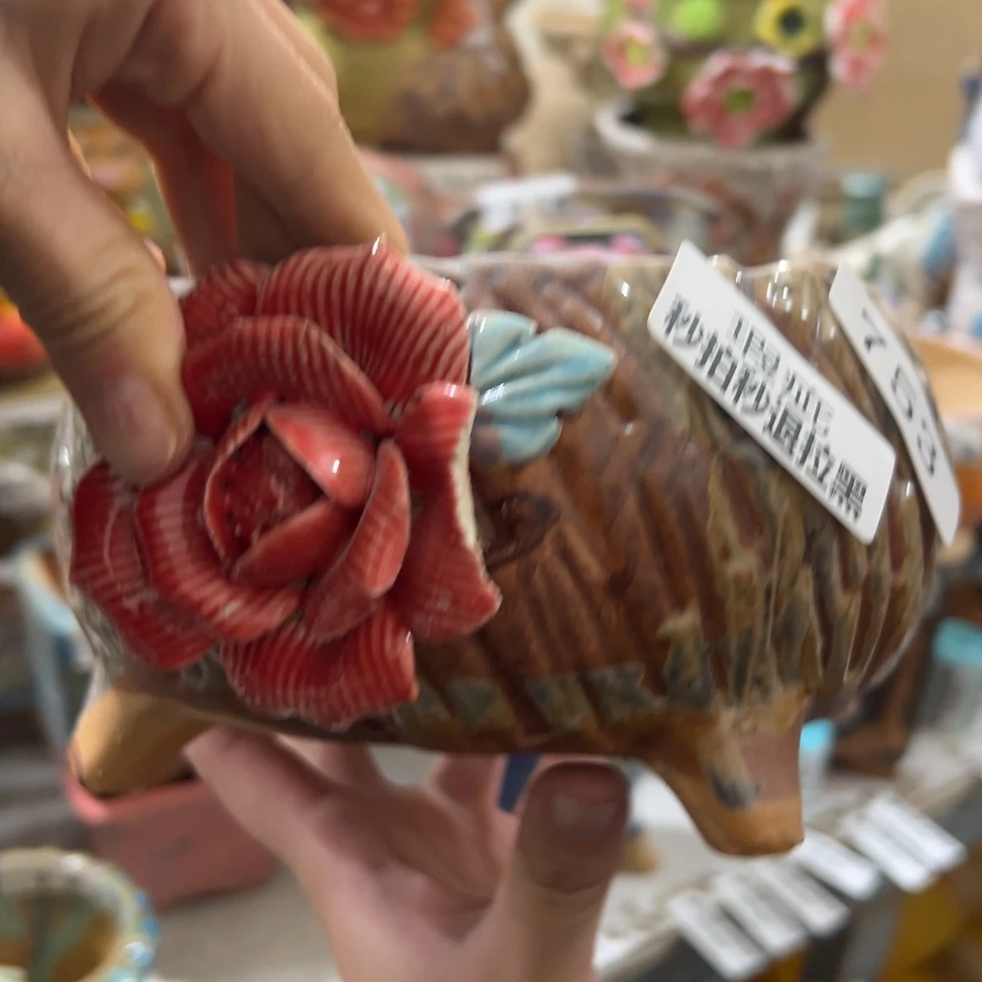 瑕疵753 满18.8爱退拉黑多肉花盆