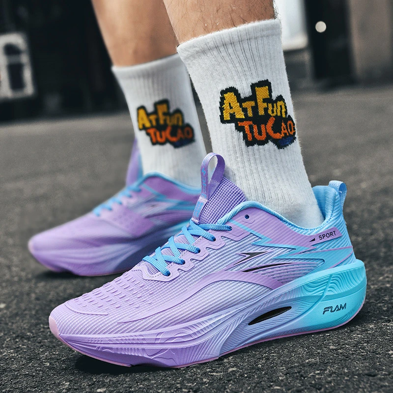 飞燃3碳板跑步鞋男孩秋季儿童透气运动跑鞋碳板男童鞋子4超轻竞速