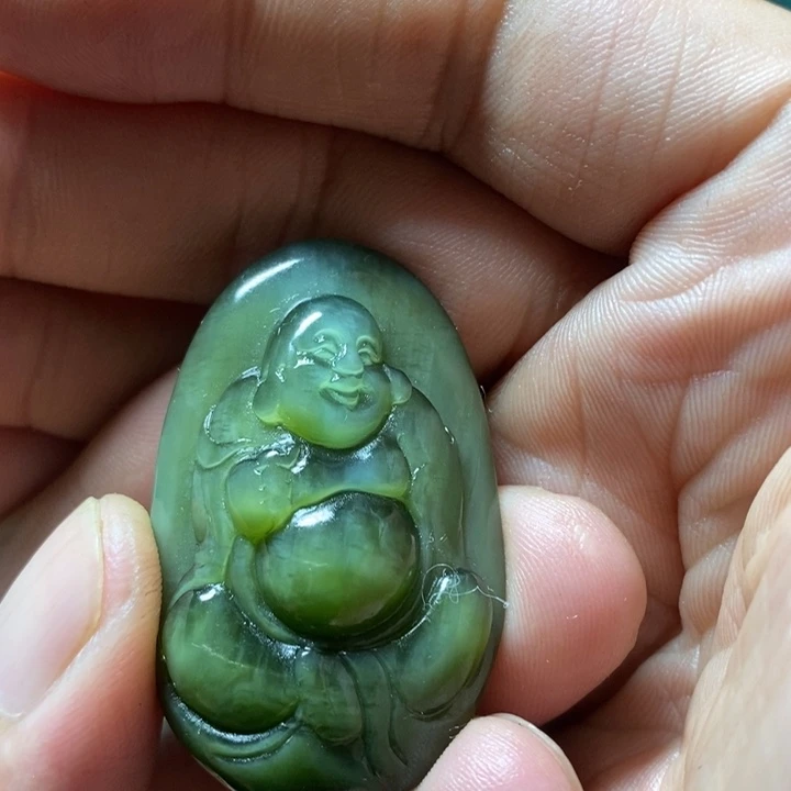 和田玉（碧玉）未镶嵌挂件