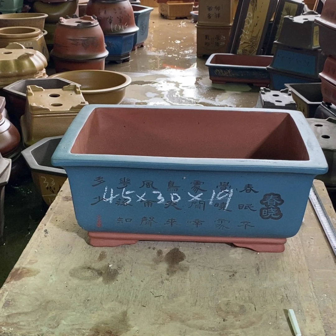 紫砂花盆紫砂紫砂