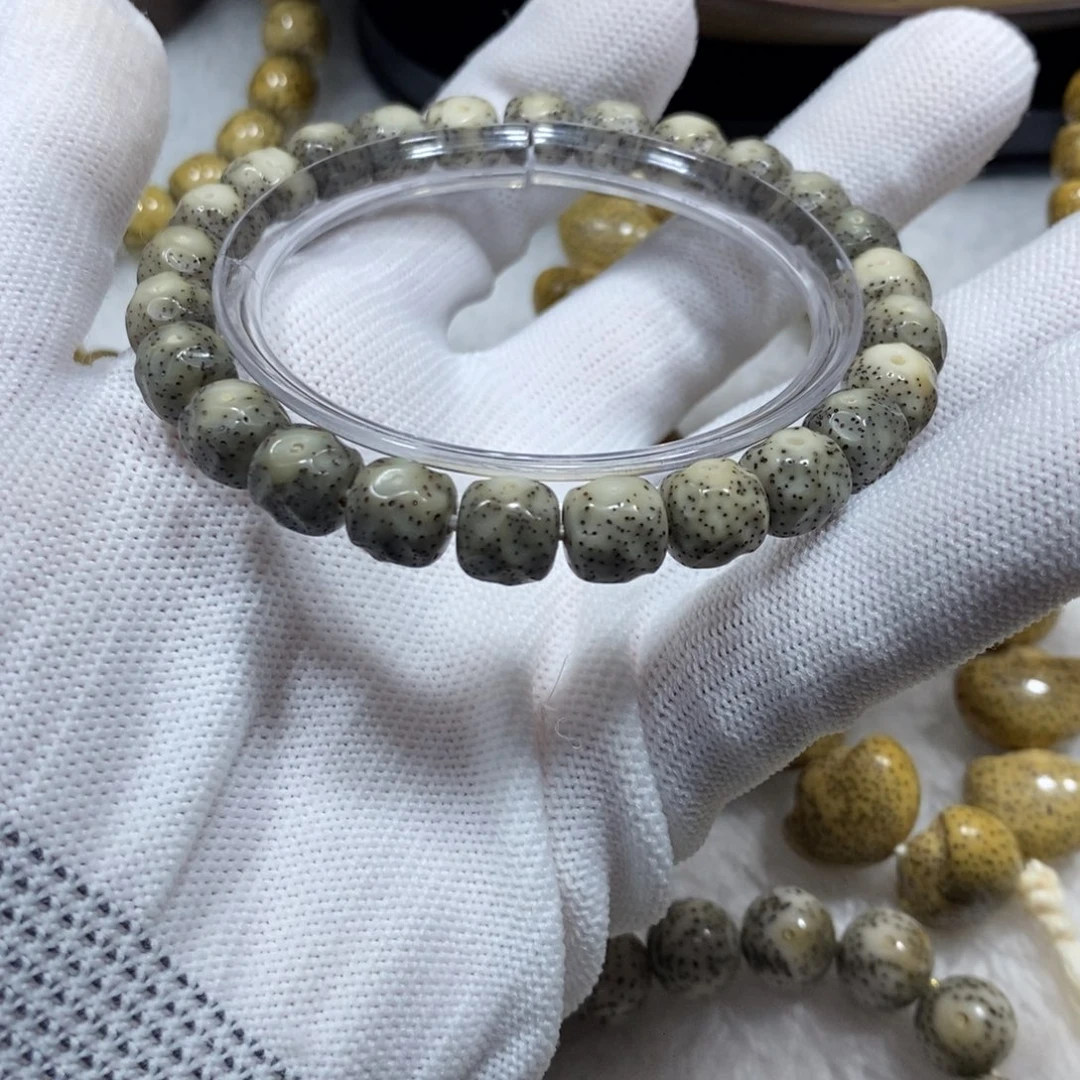 手串星月菩提石玉98无相