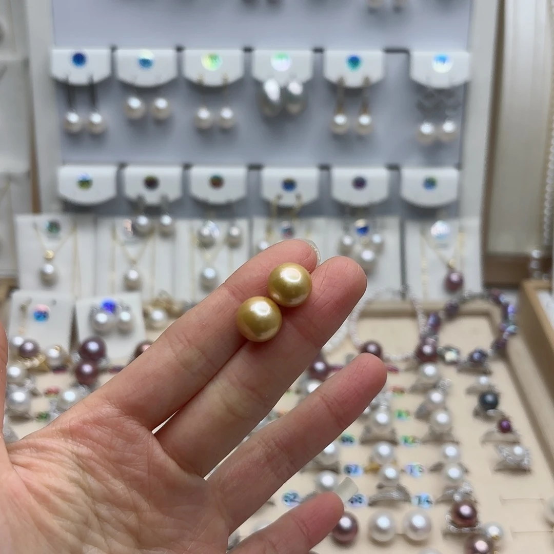 淡水珍珠颈饰银S925镶嵌慧*