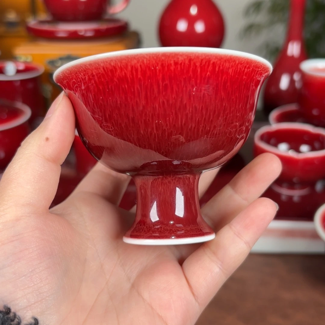 杯子景德镇高温原矿釉