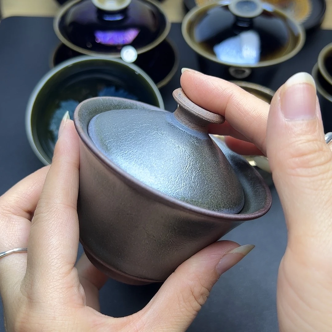 茶盏建窑建盏主人杯