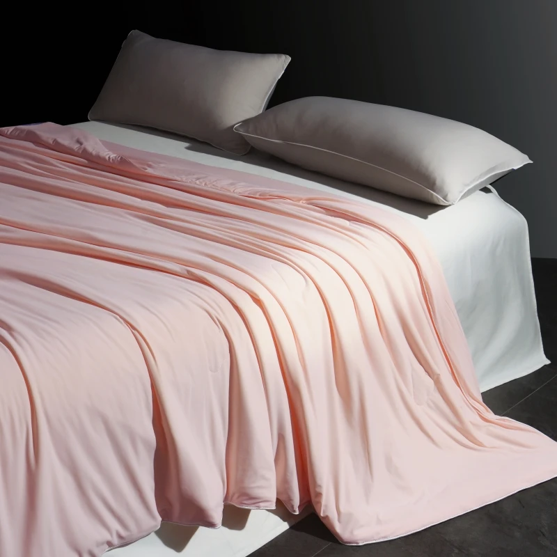 2025新款凉感冰丝夏凉被夏季空调被丝滑透气夏凉被