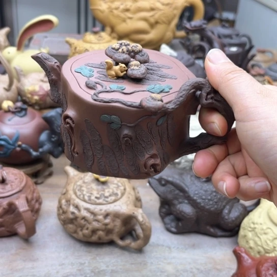 紫砂茶壶A**劉紫砂茶具套装特价