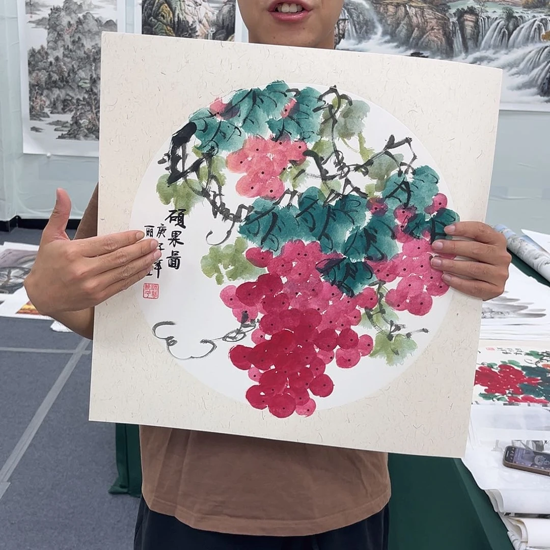 国画宣纸国画纯手绘作品